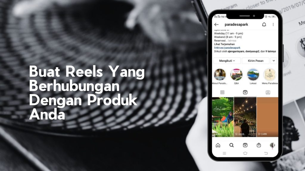 Cara Membuat Inxstagram Reel 1